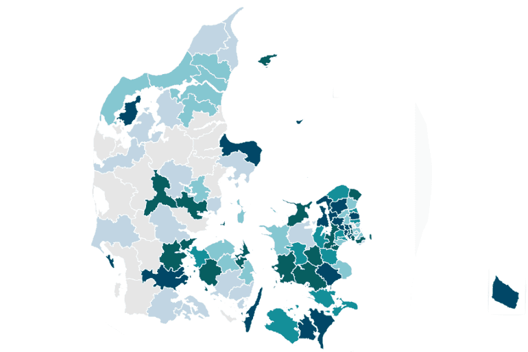 Kommunalt sygefravær steg op til coronakrisen