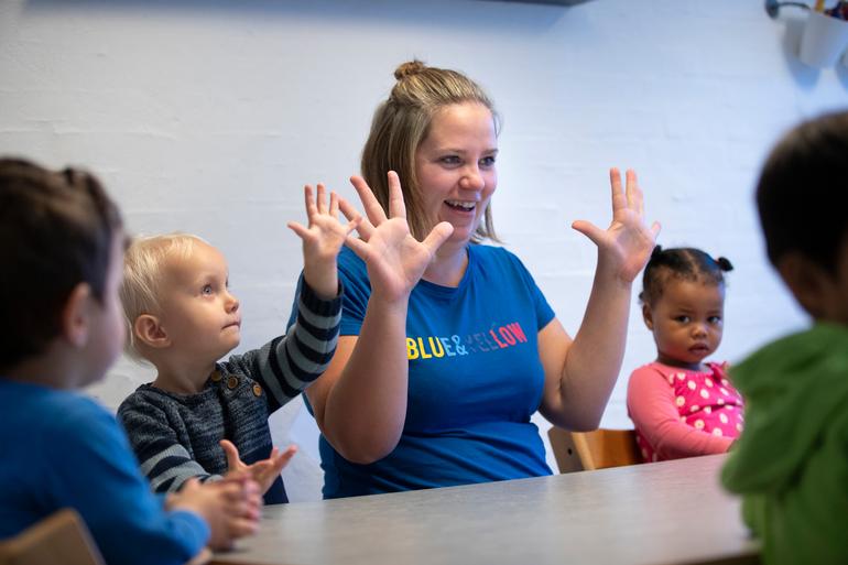 Nyt samarbejde i Viborg styrker de yngstes sprog