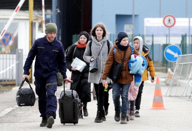 Ukrainske flygtninge lader vente på sig